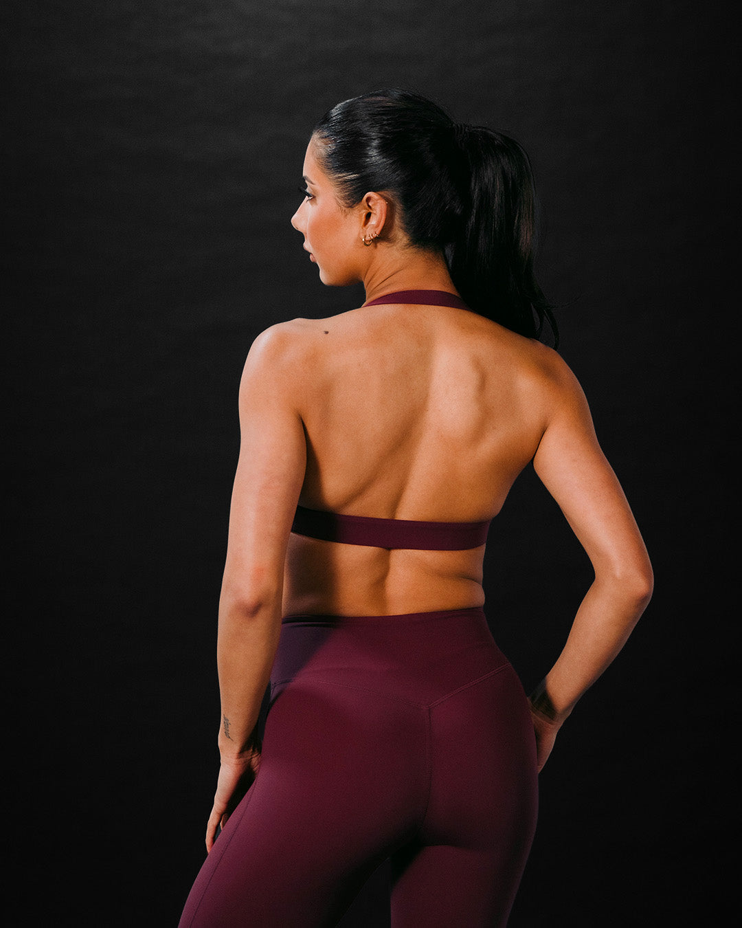 Vital Sports Bra Burgundy