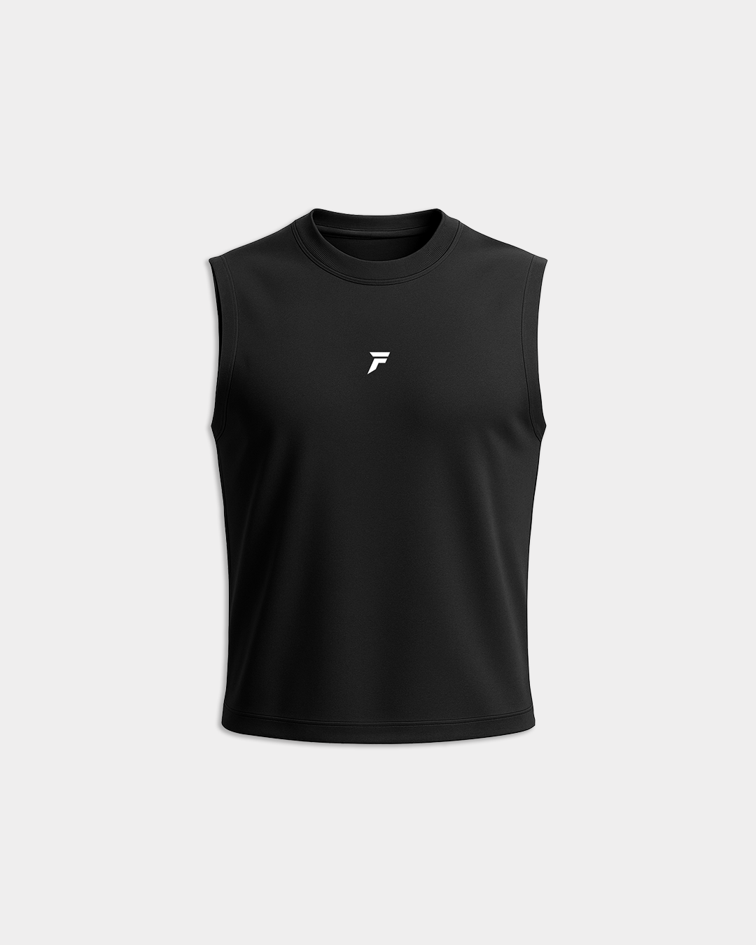 Aftermath Oversized Tank Black