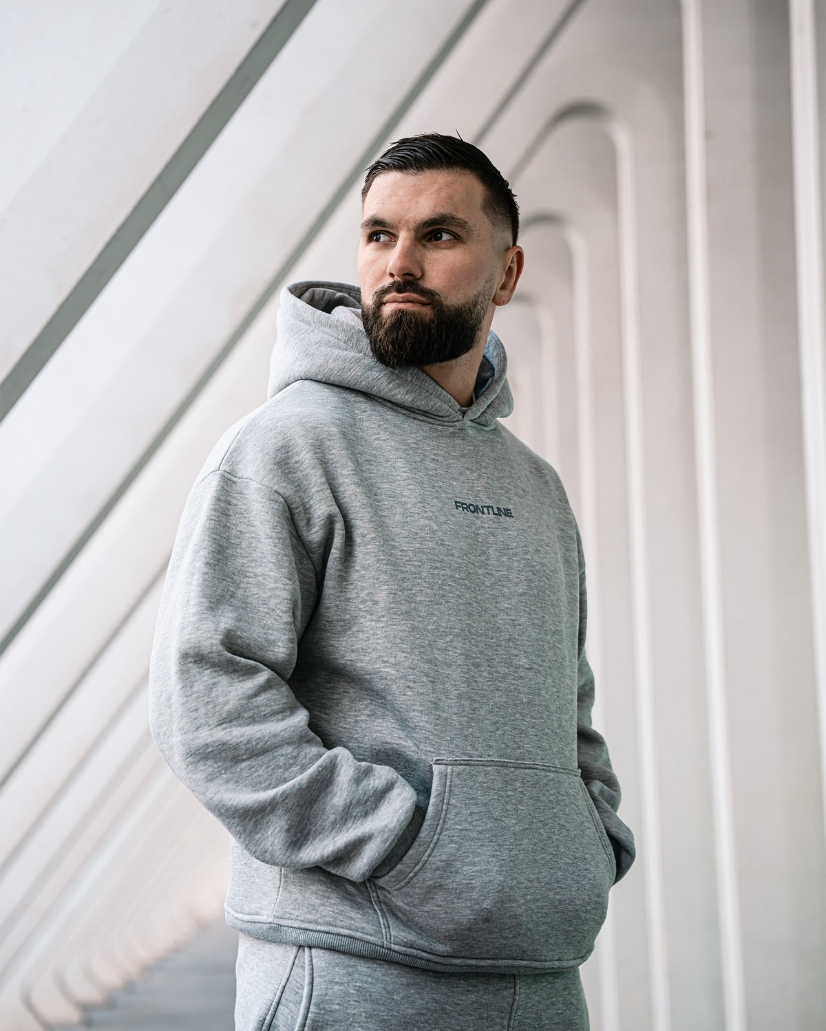 Moon Hoodie Grey