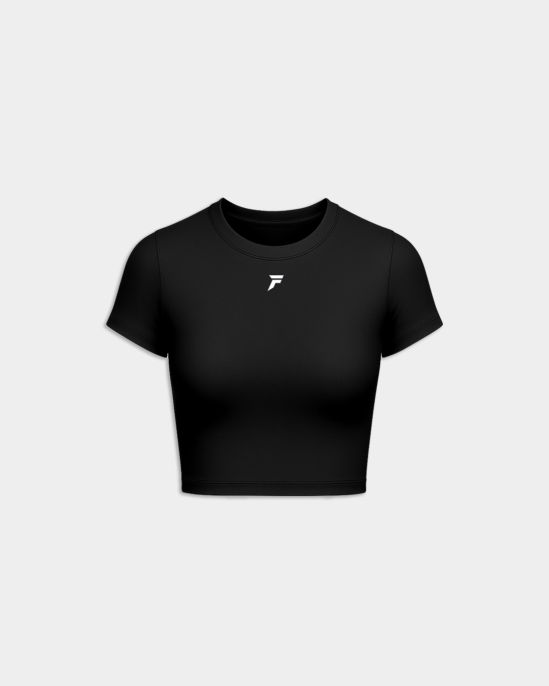 Sculpt Croptop Shirt Black