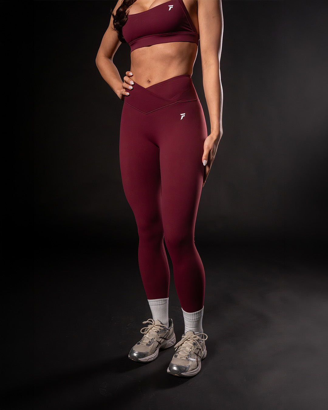 Core Legging Burgundy