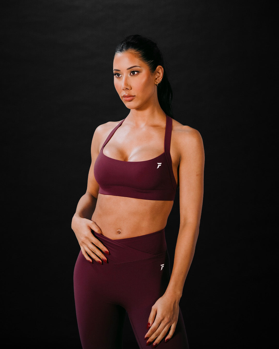 Vital Sports Bra Burgundy