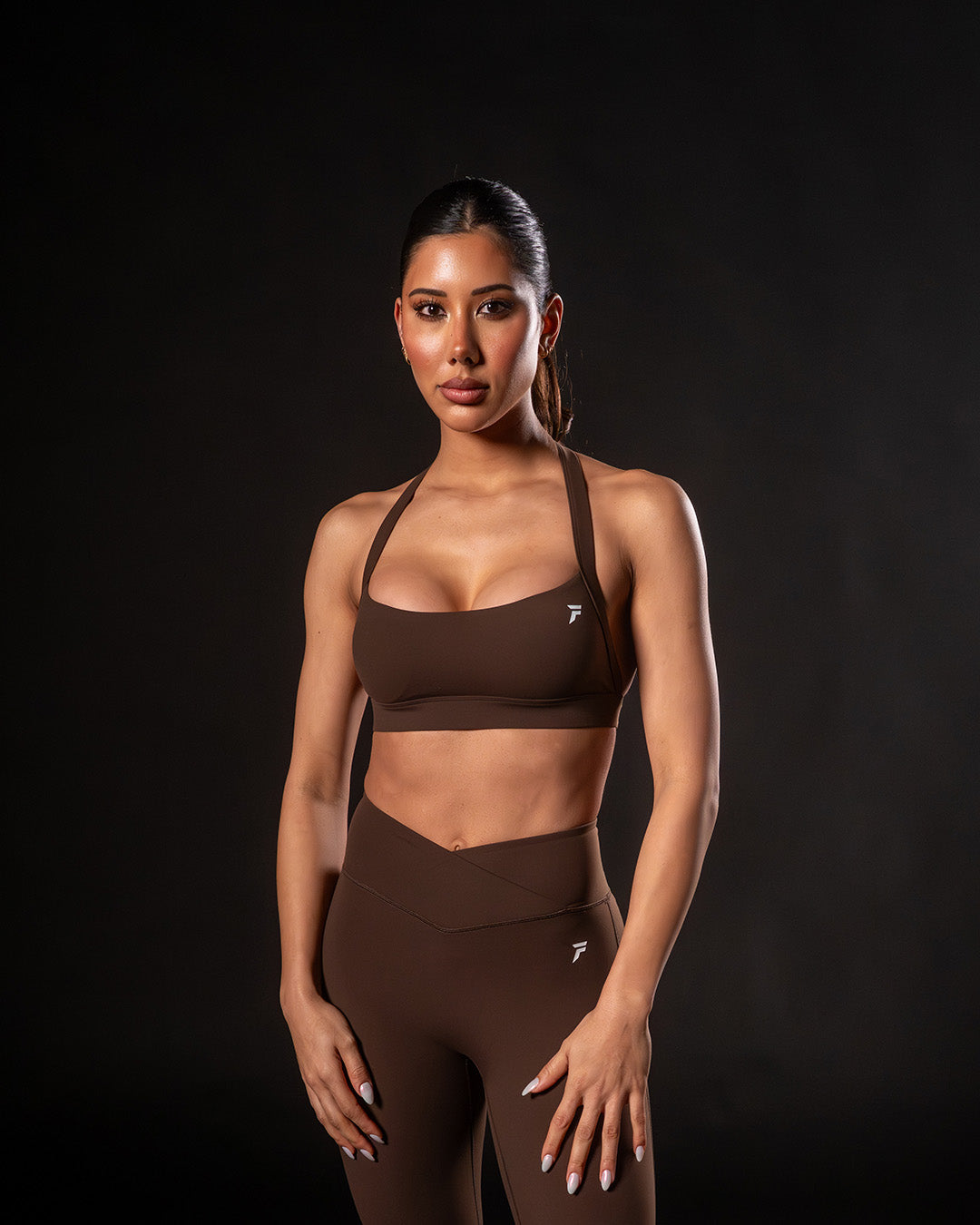 Vital Sports Bra Espresso Brown