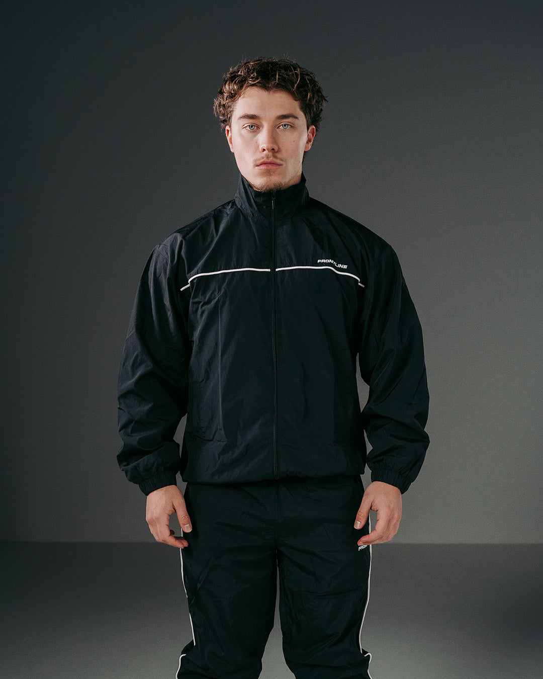 Aftermath Windbreaker Jacket Black