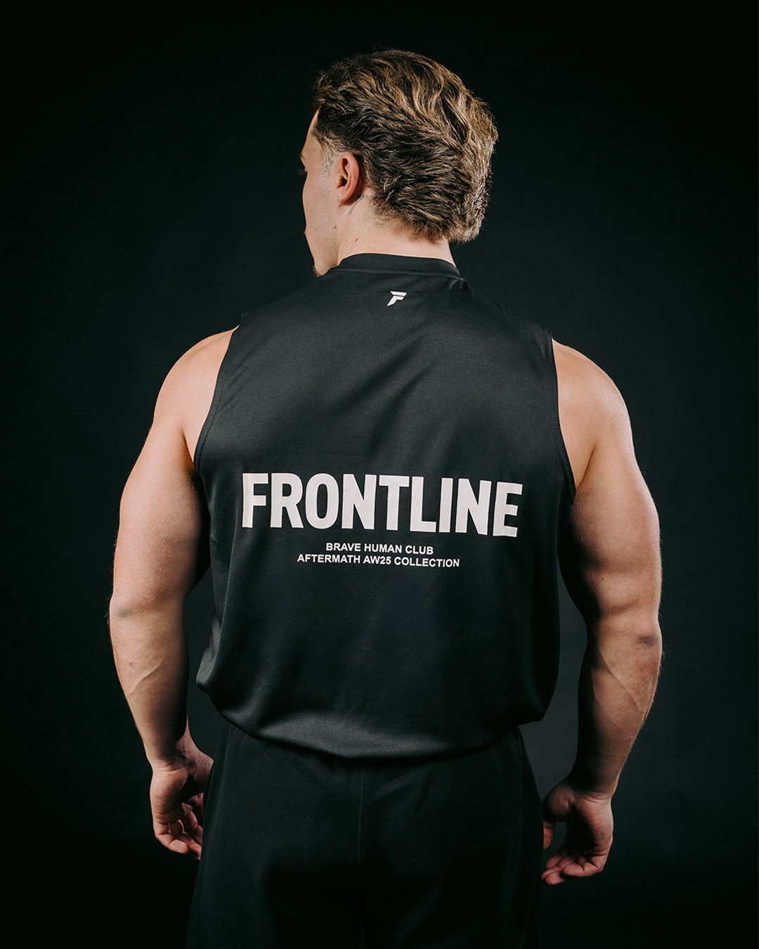 Aftermath Oversized Tank Black