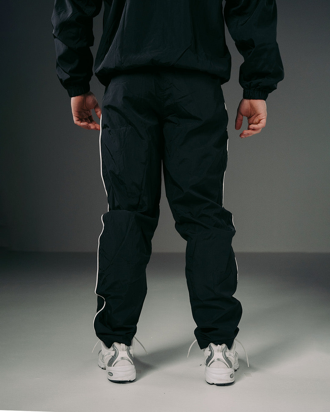 Aftermath Windbreaker Pants Black
