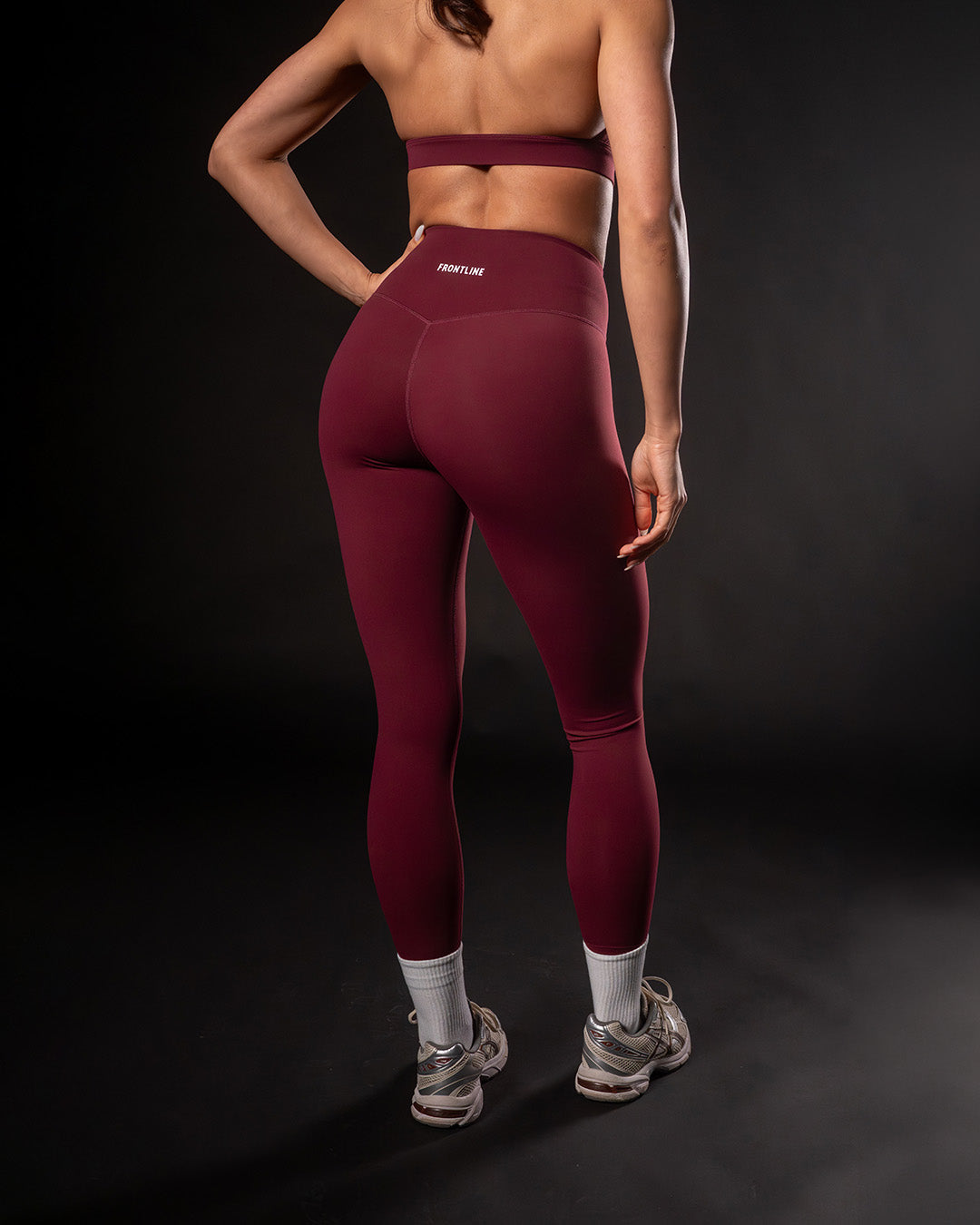 Core Legging Burgundy