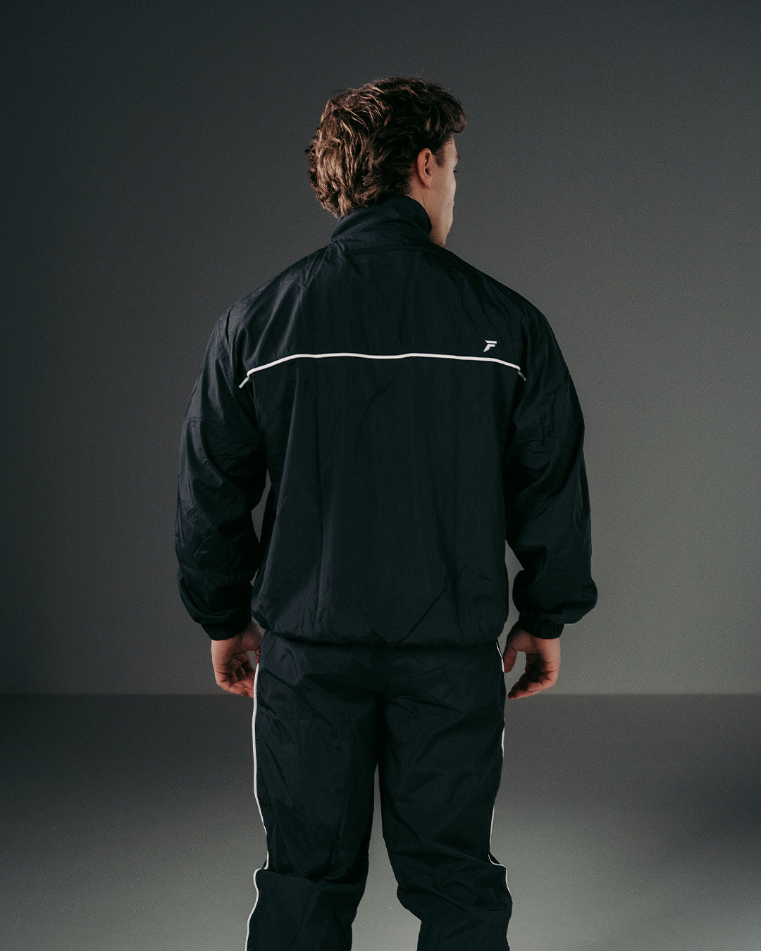 Aftermath Windbreaker Jacket Black