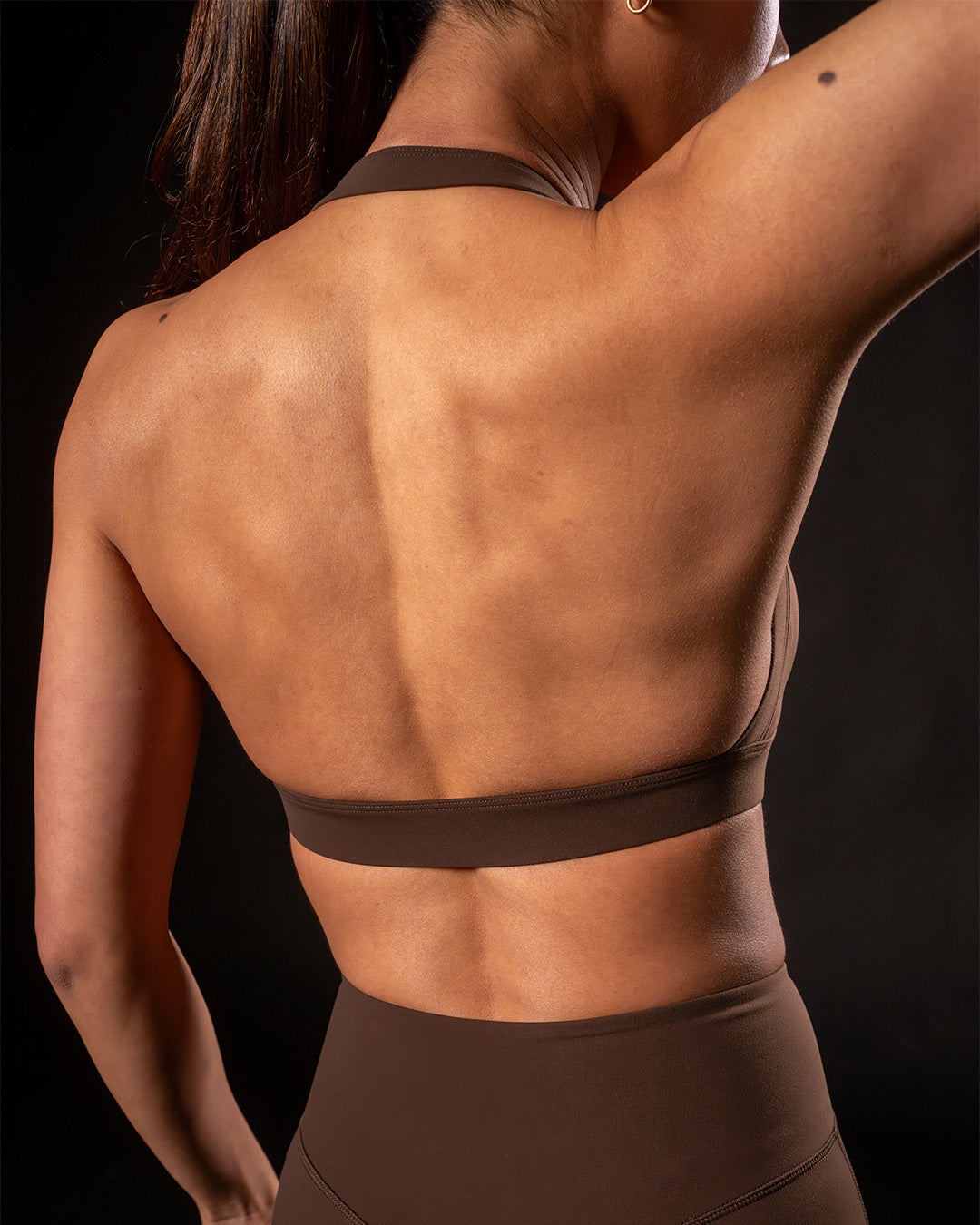 Vital Sports Bra Espresso Brown