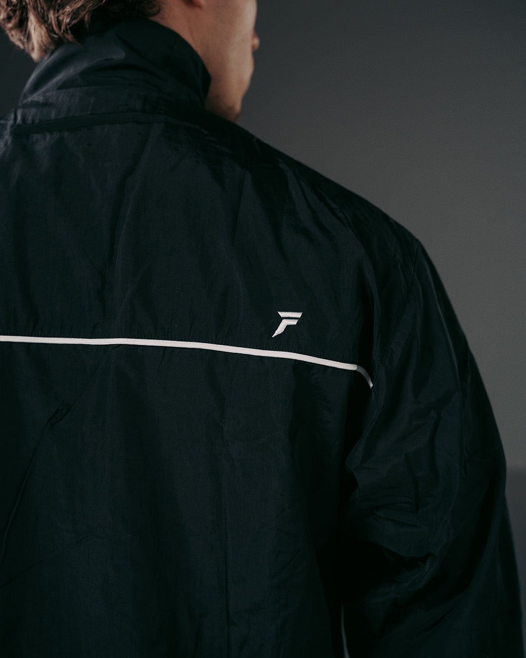 Aftermath Windbreaker Jacket Black