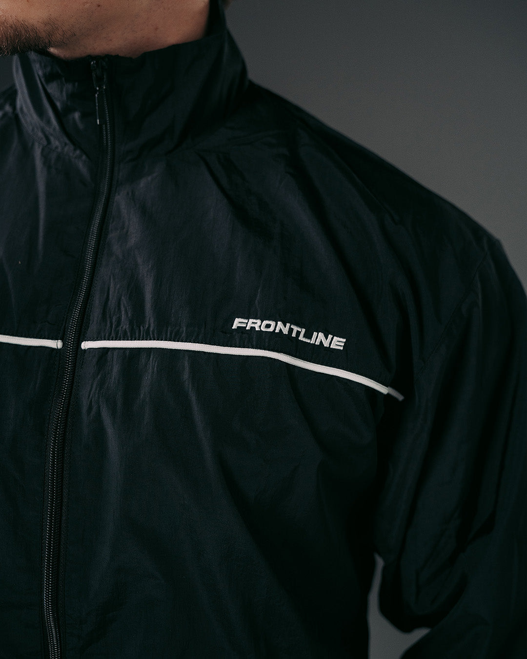 Aftermath Windbreaker Jacket Black