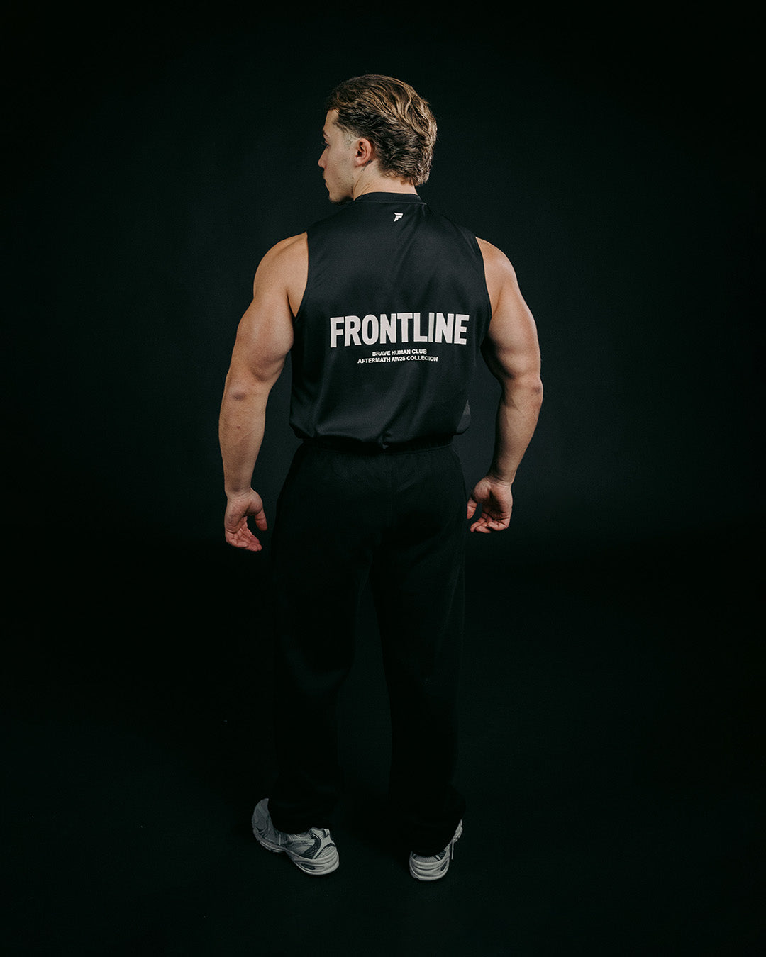 Aftermath Oversized Tank Black
