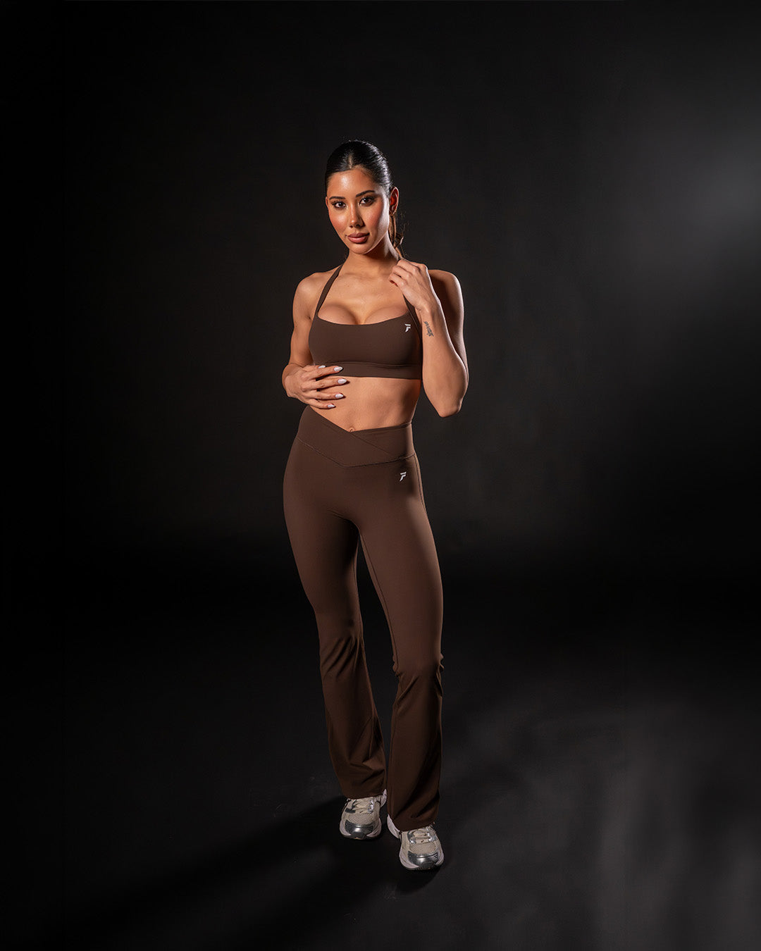 Vital Sports Bra Espresso Brown