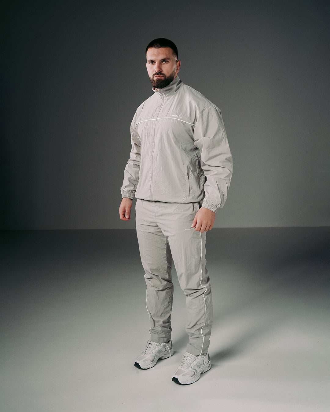 Aftermath Windbreaker Jacket Grey