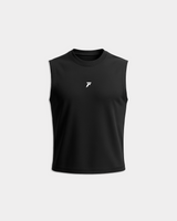Aftermath Oversized Tank Black