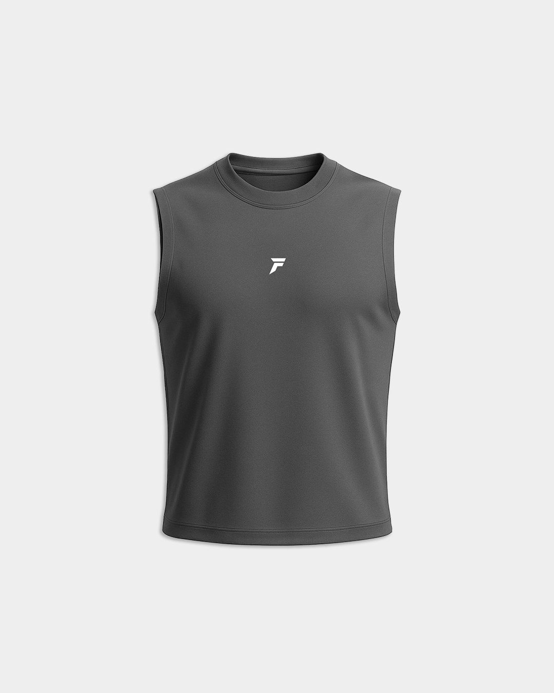 Aftermath Oversized Tank Grey
