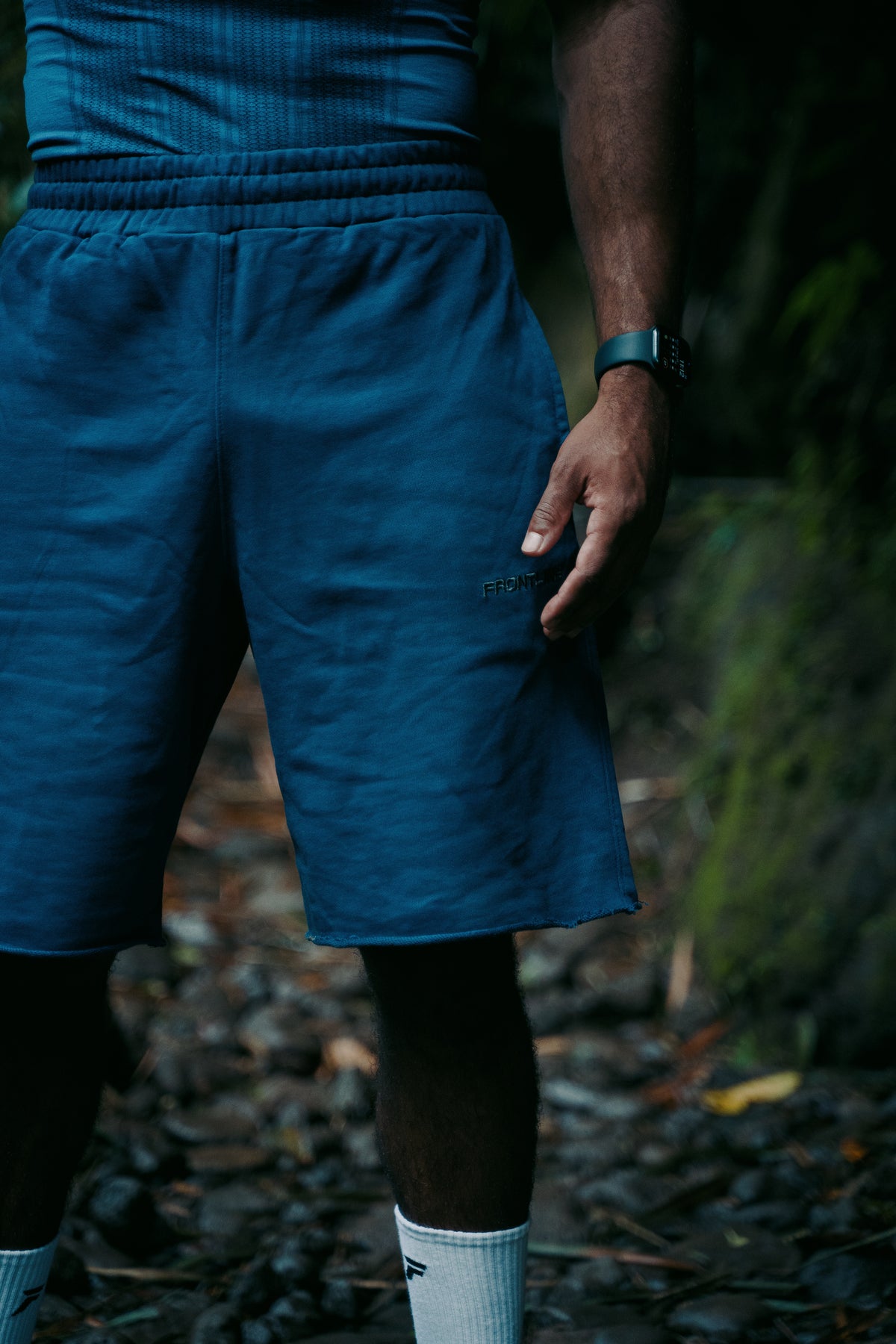 Wave Shorts Navy Blue