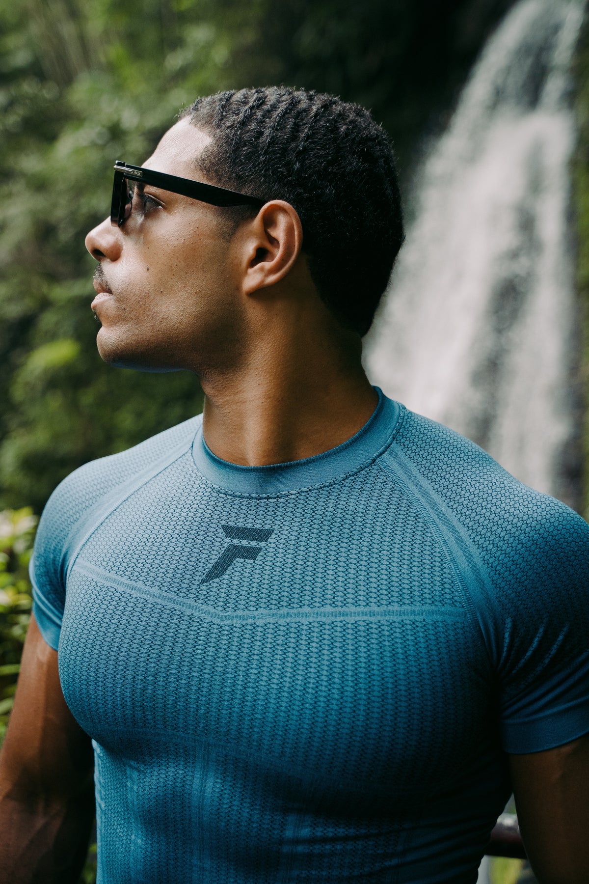 Anabolic Compression Shirt Blue