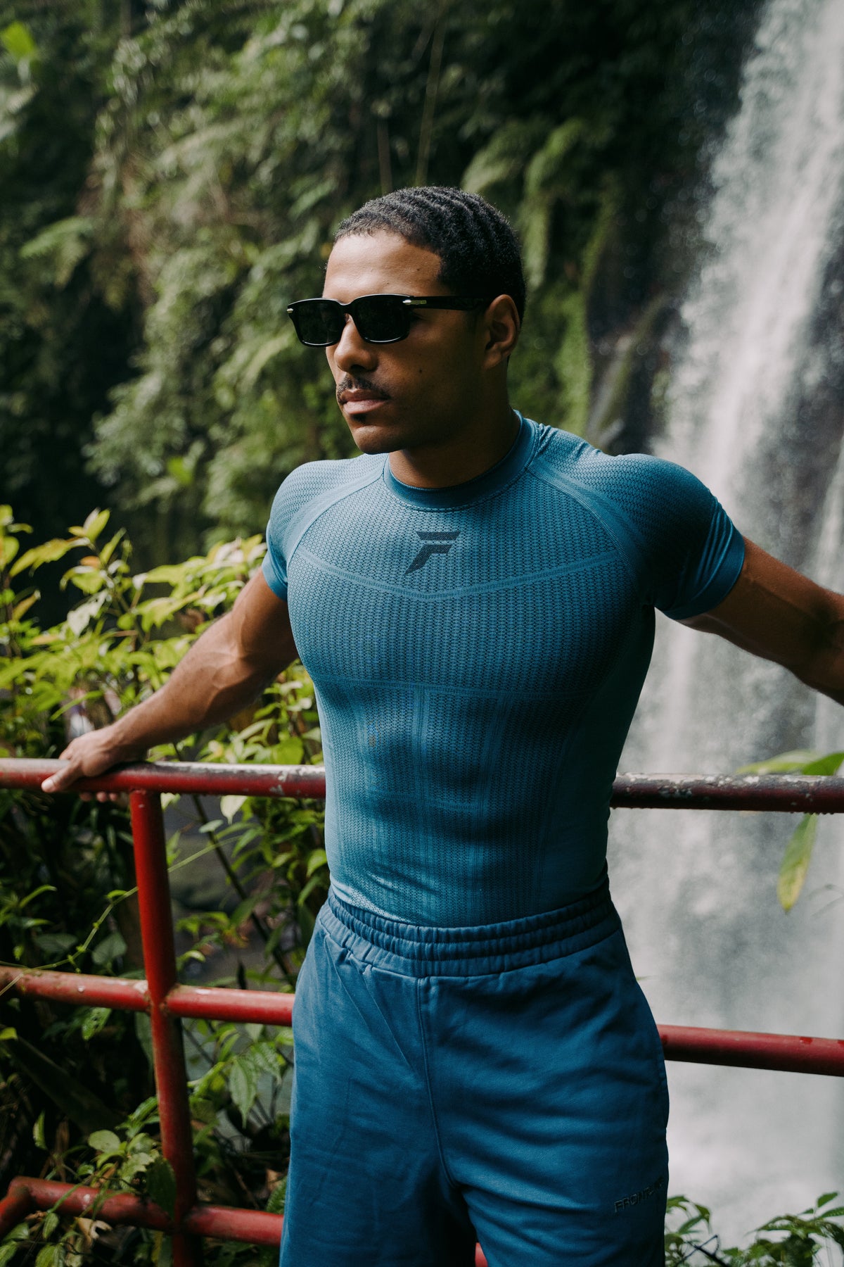 Anabolic Compression Shirt Blue