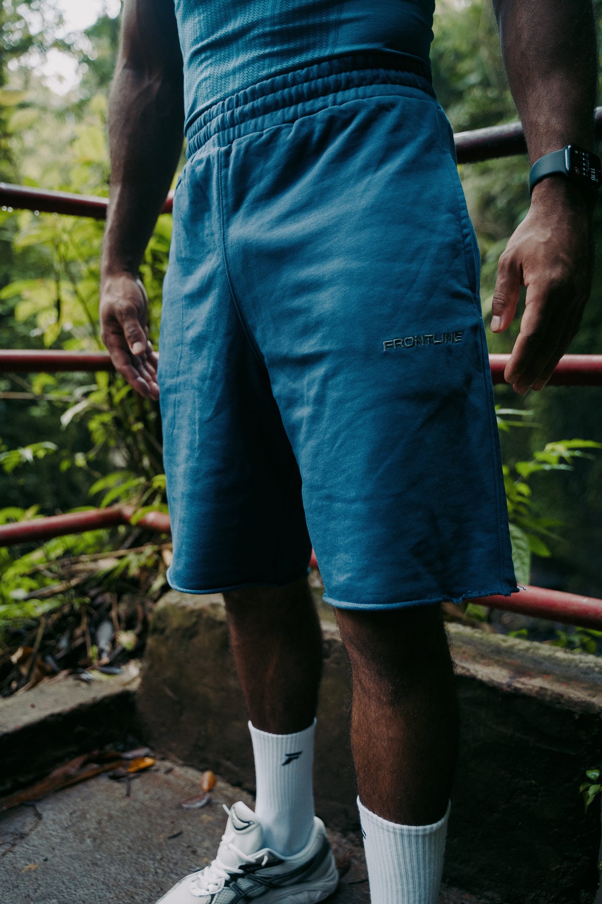 Wave Shorts Navy Blue
