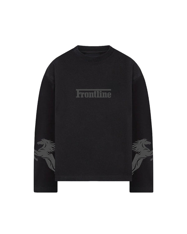 Long Sleeve Racing club Black