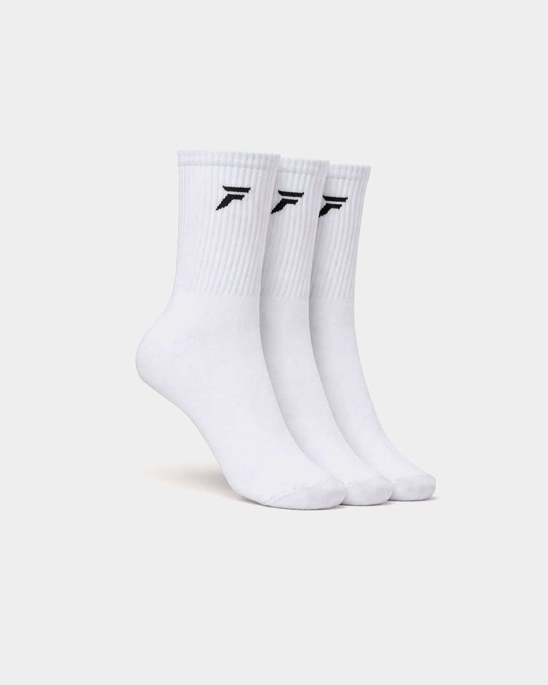 Sport Socks White 3-pack